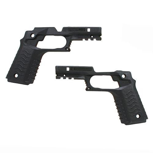 CC3H Grip and Rail System - 1911, Black