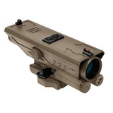 Delta 4x30mm Scope, P4 Sniper Reticle, Green Lens