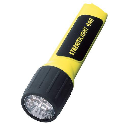 4AA LED - Flashlight Without Batteries, Yellow (Boxed)