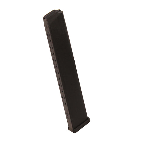 Glock Magazine - 22-23-27, .40 Smith & Wesson, 25 Rounds, Black Polymer