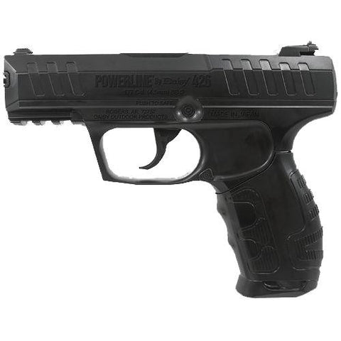 Powerline Air Pistol - Model 426, .177 Caliber, BBs, Black Polymer Grips, Matte Black