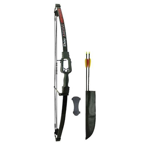 Youth Package - Compound Bow, Ambidextrous, 13-19 lb Draw Weight, 16"-25" Draw Length, Black