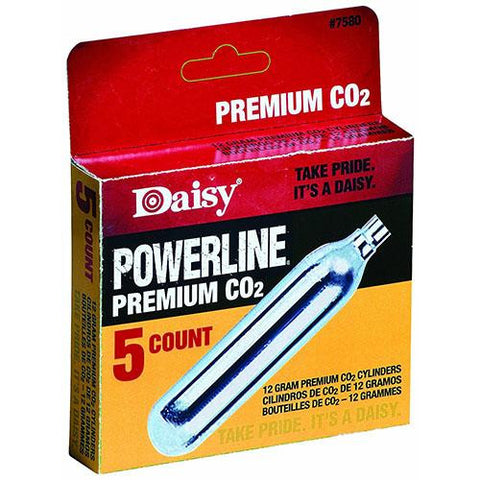 Powerline CO2 Cartridges - Per 5