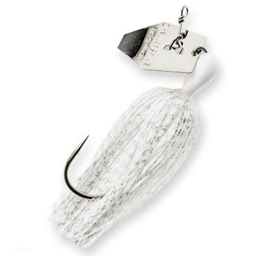 ChatterBait Elite Lures - 3-8 oz Weight, 5-0 Gamakatsu Hook, White, Per 1