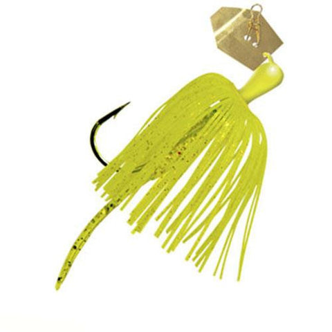 ChatterBait Micro Lures - 3" Length, 1-8 oz Weight, Chartreuse, Per 1