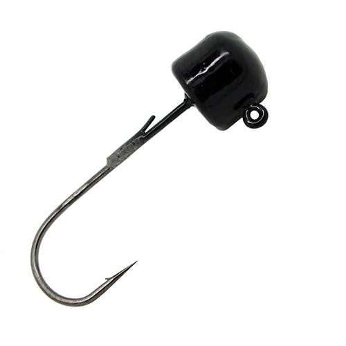 Finesse Shroomz Hooks - 1-15 oz Size, Green Pumpkin, Per 5