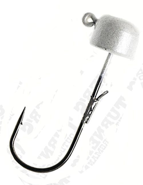 Finesse Shroomz Hooks - 1-6 oz Size, Pearl, Per 5