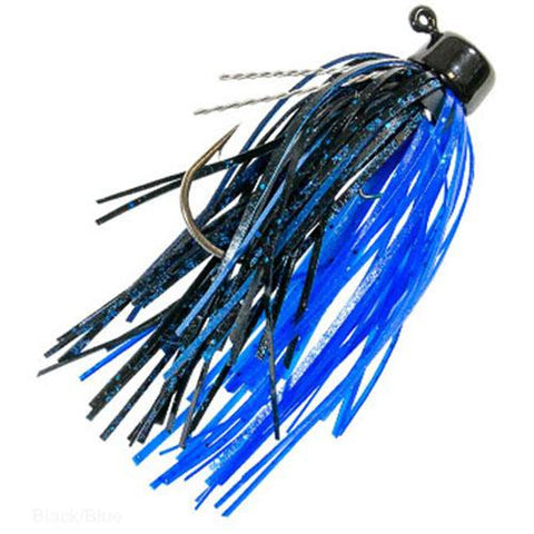 Finesse Shroomz Micro Jig Lures - 1-8 oz Size, Blue-Black, Per 2