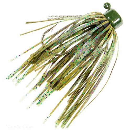 Finesse Shroomz Micro Jig Lures - 1-8 oz Size, Candy Craw, Per 2