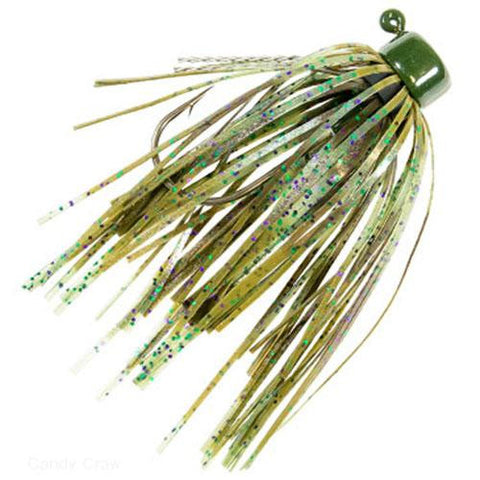 Finesse Shroomz Micro Jig Lures - 3-16 oz Size, Candy Craw, Per 2