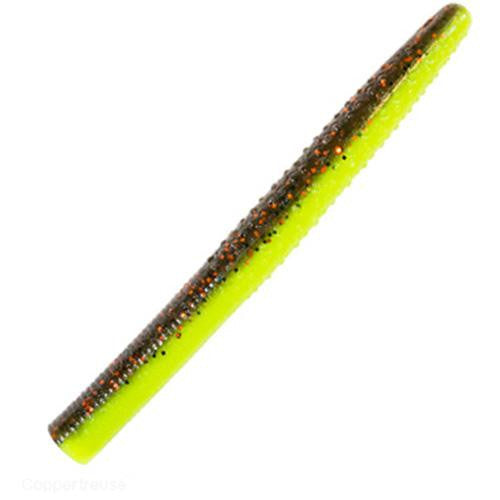 Big TRD Lures - 4" Length, Coppertreuse, Per 6