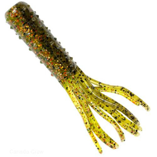 TRD Tubez Lures - 2 3-4" Length, Canada Craw, Per 6