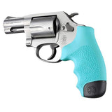 Rubber Grip for S&W - J Frame Round Butt, Aqua