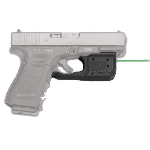 Laserguard Pro - Glock Gen 3 and 4, 17-19-22-35-37-38, Green Laser, Boxed