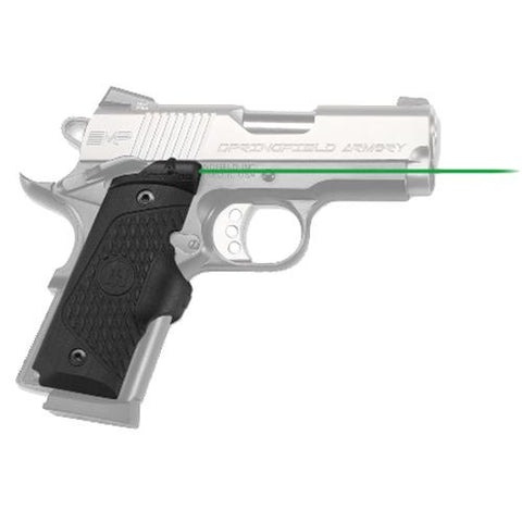 Master Series Laser Grips - Springfield Armory Emp, Green Laser, Boxed