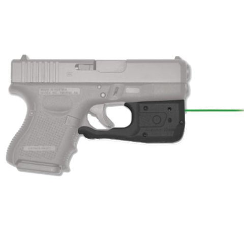 Laserguard Pro - Glock Gen 3 and 4, 26-27-29-30-33-36-39, Green Laser, Boxed