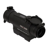 Red Dot Sight 1x, 30mm Tube - 2 MOA Dot, Weaver-Style Mount Solar-Battery Powered, Matte Black