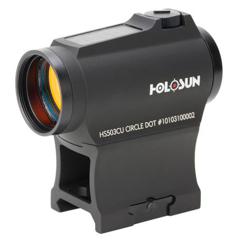 Paralow Red Dot Sight 1x - 2 MOA Dot and 65 MOA Circle, Matte Black