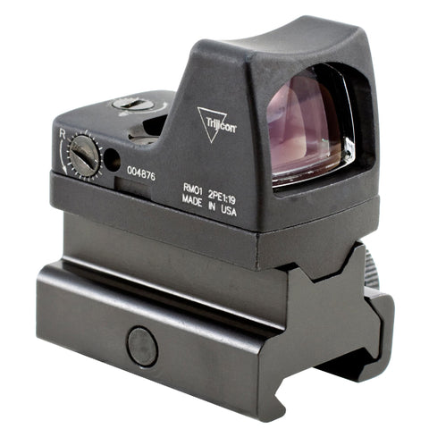 RMR Type 2 LED Sight - - 3.25 MOA Red Dot Reticle with RM34 Picatinny Rail Mount, Black