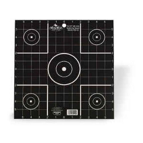 Dirty Bird Paper Targets - 12", Sight In, (12 Pack)