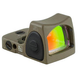 RMR Type 2 Adjustable LED Sight - - 3.25 MOA Red Dot Reticle, Cerakote Flat Dark Earth