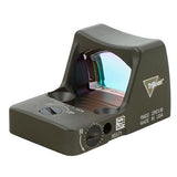 RMR Type 2 LED Sight - 6.5 MOA Red Dot Reticle, Cerakote Flat Dark Earth