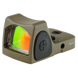 RMR Type 2 Adjustable LED Sight - - 1.0 MOA Red Dot Reticle, Cerakote Flat Dark Earth