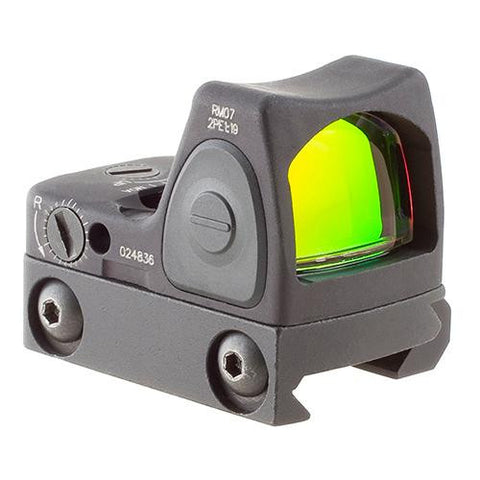 RMR Type 2 Adjustable LED Sight - - 6.5 MOA Red Dot Reticle with RM33 Picatinny Rail Mount, Black