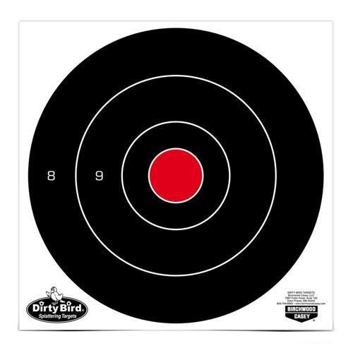 Dirty Bird Paper Targets - 8", Round, (25 Pack)