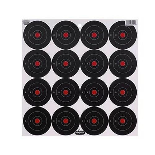 Dirty Bird Paper Targets - 3", Round, (12 Pack)