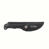 Copperhead Knife - - Drop Point, Sheathed, Clam