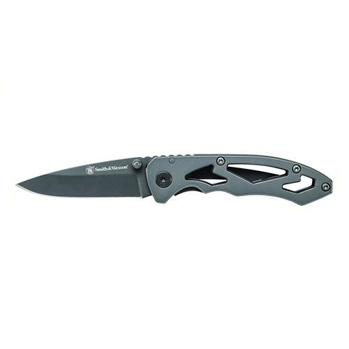 Frame Lock - - Grey, Drop Point Folding, Boxed