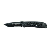 Extreme Ops - - 4.1" Black Tanto Blade, Clam