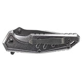 Schrade Sure-Lock - - Stonewash High Carbon Stainless Steel Blade, Boxed