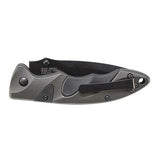 Schrade Sure-Lock - - Grey Aluminum Handle, Black Inserts, Boxed