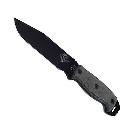 RD 6, Plain Edge with Black Nylon Sheath