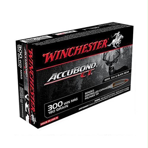 300 Winchester Magnum - 300 Win Mag, Supreme 180gr., AccuBond CT, (Per 20)