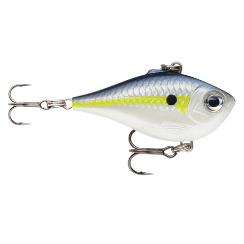 Ultra Light Rippin' Rap Lure - Size 04, 1 1-2" Length, Variable Depth, #10-12 Treble Hook, Helsinki Shad, Per 1