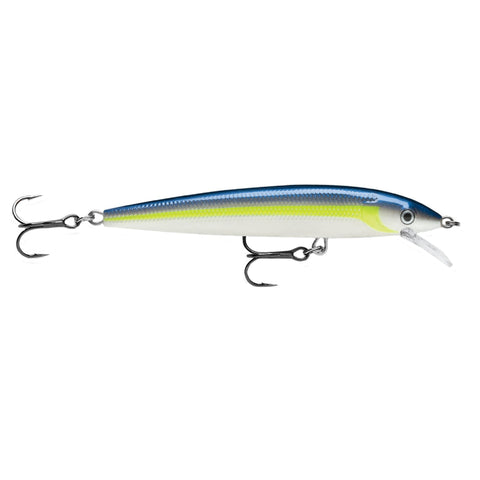 Husky Jerk Lure - Size 08, 3 1-2" Length, 4'6' Depth 2 Number 6 Treble Hooks, Helsinki Shad, Per 1