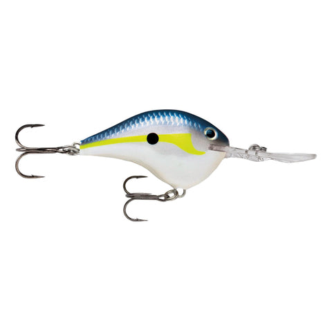 Dives-To Series Custom Ink Lure - Size 16,  2 3-4" Length, 16' Depth, 2 Number 3 Treble Hooks, Helsinki, Per 1