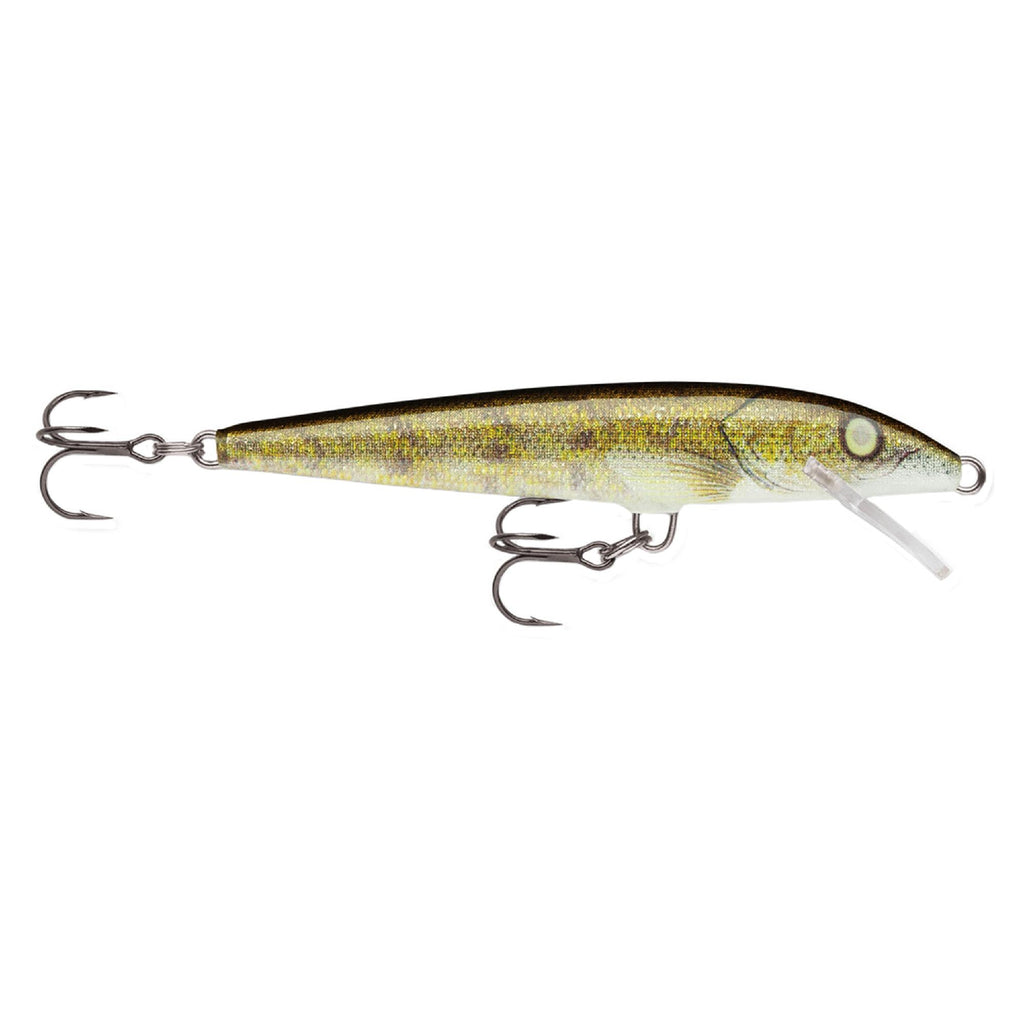 Original Floating Lure - Size 09, 3 1-2" Length, 3'-5' Depth 2 Number 7 Treble Hooks, Live Walleye, Per 1