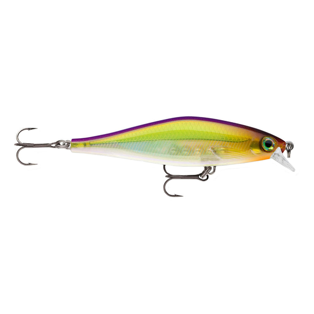 Shadow Rap Shad Lure - Size 09, 3 1-2" Length, 3'4' Depth, 2 Number 6 Treble Hooks, Gone, Per 1