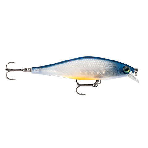 Shadow Rap Shad Lure - Size 09, 3 1-2" Length, 3'4' Depth, 2 Number 6 Treble Hooks, Elite Blue, Per 1