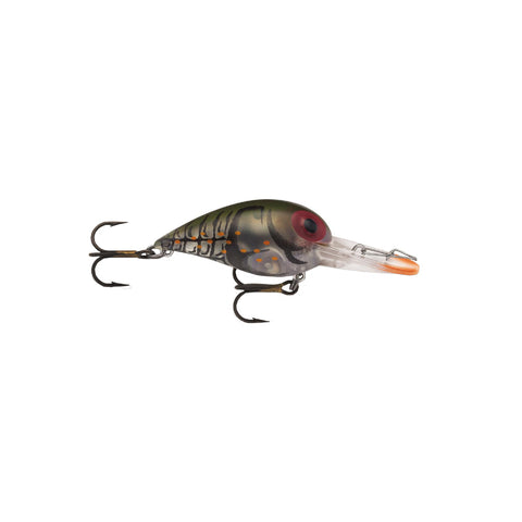 Original Wiggle Wart Lure - 2" Length, 7'-14' Depth, Number 4 Hook, Phantom Green Crayfish, Per 1