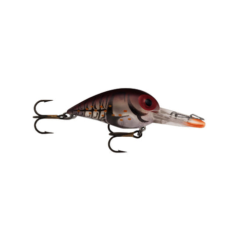 Original Wiggle Wart Lure - 2" Length, 7'-14' Depth, Number 4 Hook, Phantom Brown Crayfish, Per 1