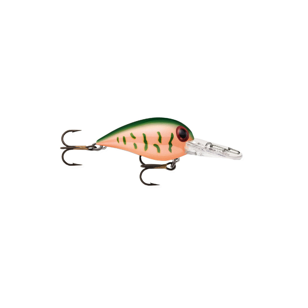 Original Wiggle Wart Lure - 2" Length, 7'-14' Depth, Number 4 Hook, Missouri Craw, Per 1