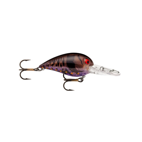 Original Wiggle Wart Lure - 2" Length, 7'-14' Depth, Number 4 Hook, Phantom Peanut Butter Jelly Craw, Per 1