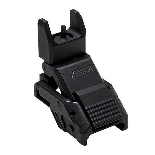 Vism Pro Series AR Flip Up Sight - Front, Black