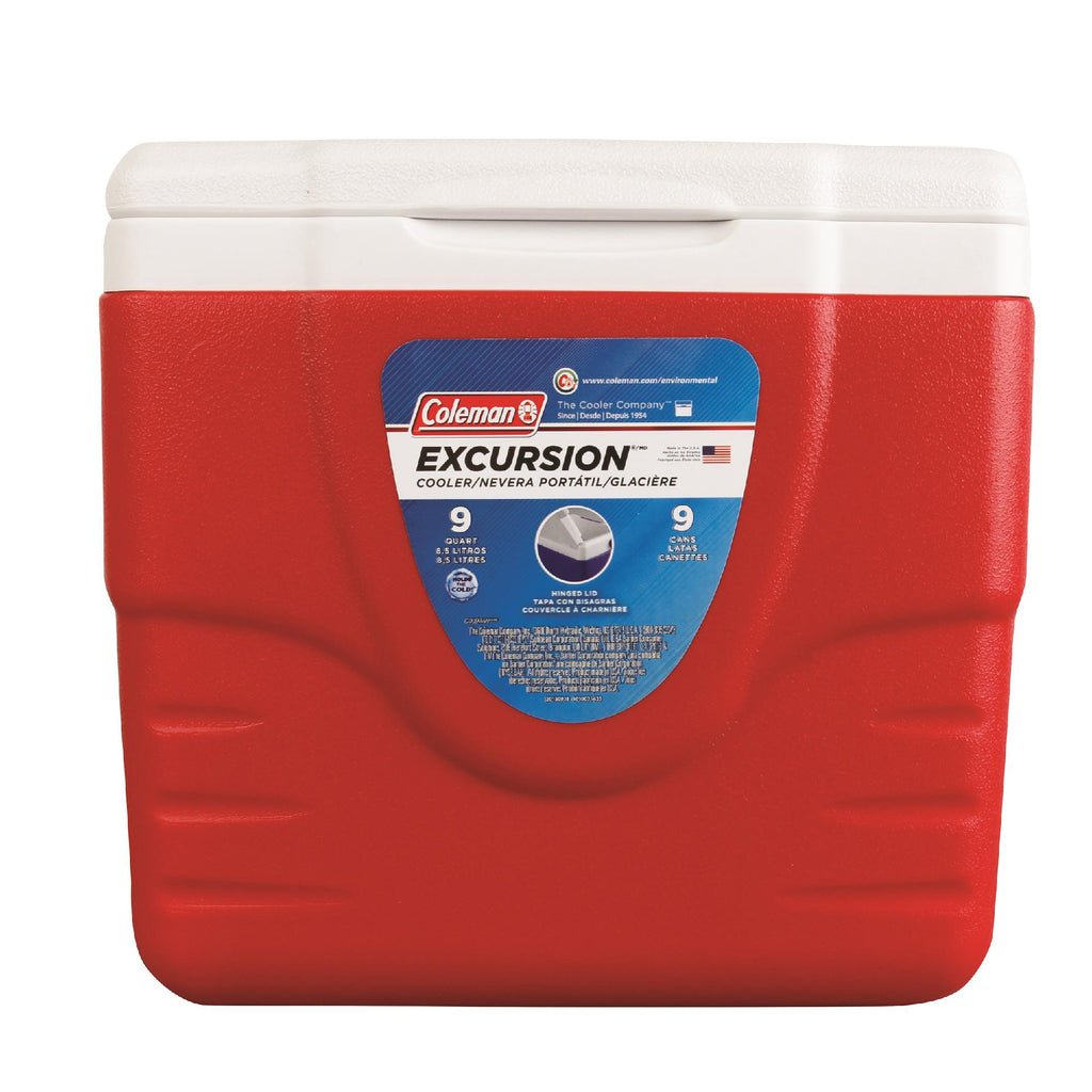 Cooler - 9-Quart without Tray, Red