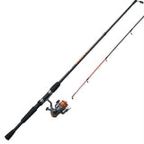 Crappie Fighter Spinning Combo - 4.3:1 Gear Ratio, 6'6" Length, 2 Piece, 4-8 lb Line Rate, Ambidextrous